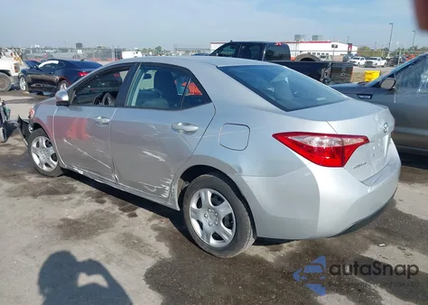 2017 Toyota Corolla Le z USA, uszkodzony, nr VIN 2T1BURHE1HC883562